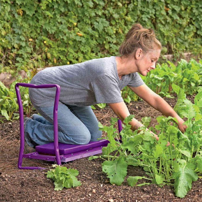 Ergonomic garden deals kneeler and seat